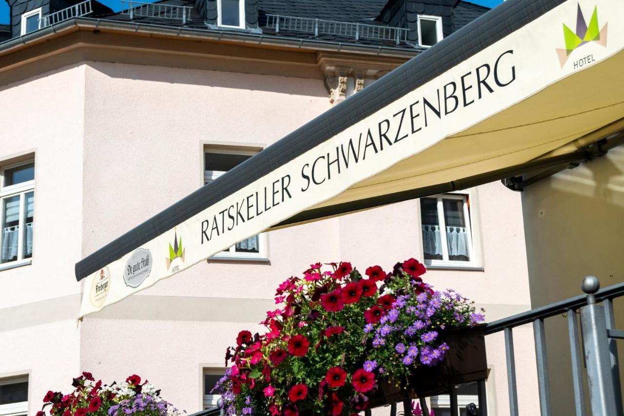 Hotel Ratskeller Schwarzenberg Schwarzenberg  Exteriör bild